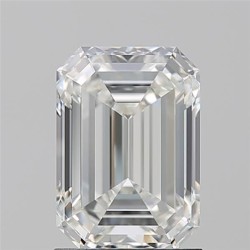 Diament szlif szmaragdowy, 1.7ct, VVS2, H, GIA 2231698385