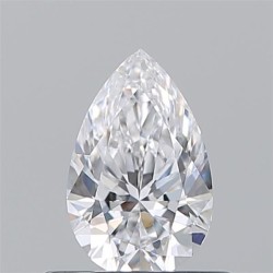 Diament szlif gruszkowy, 0.5ct, VS2, D, GIA 5533434035