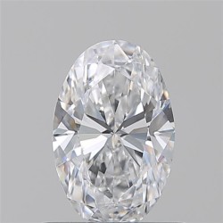 Diament szlif owalny, 0.72ct, VS2, D, GIA 6531433988