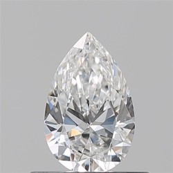 Diament szlif gruszkowy, 0.5ct, VS1, E, GIA 5533434098