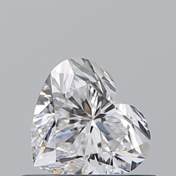 Diament serce, 0.5ct, VS1, D, GIA 7536433932
