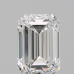 Diament szlif szmaragdowy, 1.01ct, VS1, H, GIA 5536442050