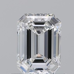 Diament szlif szmaragdowy, 0.7ct, VS1, E, GIA 7536432615