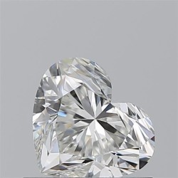 Diament serce, 0.72ct, VVS1, H, GIA 7531433494