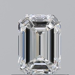 Diament szlif szmaragdowy, 0.7ct, VS2, G, GIA 1533440462