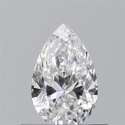 Diament szlif gruszkowy, 0.5ct, VS1, E, GIA 7538444327