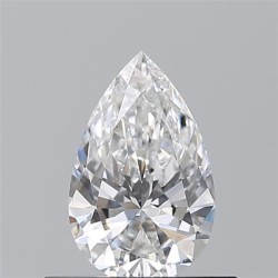 Diament szlif gruszkowy, 0.5ct, VS2, E, GIA 1533440439