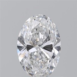 Diament szlif owalny, 0.71ct, VS1, D, GIA 2536443667