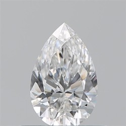 Diament szlif gruszkowy, 0.55ct, VS1, F, GIA 6531453129
