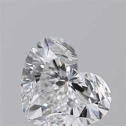 Diament serce, 0.72ct, VS1, D, GIA 1539440538