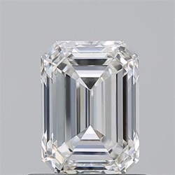 Diament szlif szmaragdowy, 1.01ct, VS2, H, GIA 1533455121