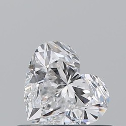 Diament serce, 0.52ct, VS1, D, GIA 5533445604