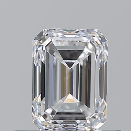 Diament szlif szmaragdowy, 0.7ct, VS2, D, GIA 7533446030
