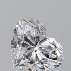 Diament serce, 1.01ct, VS1, F, GIA 6531470740