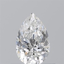 Diament szlif gruszkowy, 0.5ct, VS1, G, GIA 7536484197