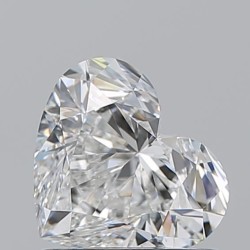 Diament serce, 1.01ct, VVS2, F, GIA 2537470661