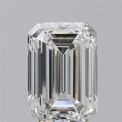Diament szlif szmaragdowy, 1.7ct, VVS2, G, GIA 2235709941