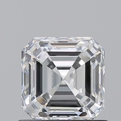 Diament asscher, 1.01ct, VVS2, F, GIA 1232709943