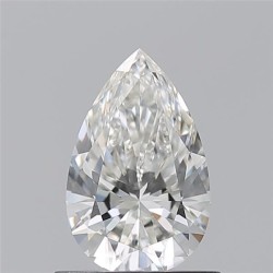 Diament szlif gruszkowy, 0.76ct, VVS2, H, GIA 1538490355