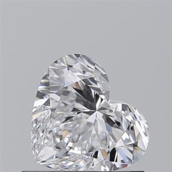 Diament serce, 0.73ct, VS1, D, GIA 6531489364