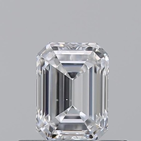 Diament szlif szmaragdowy, 0.51ct, VS2, D, GIA 6532489094