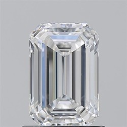Diament szlif szmaragdowy, 1.07ct, VVS2, F, GIA 2537490112