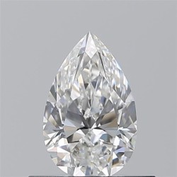 Diament szlif gruszkowy, 0.51ct, VS1, F, GIA 6532490314