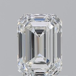 Diament szlif szmaragdowy, 0.8ct, VS1, H, GIA 1539500332