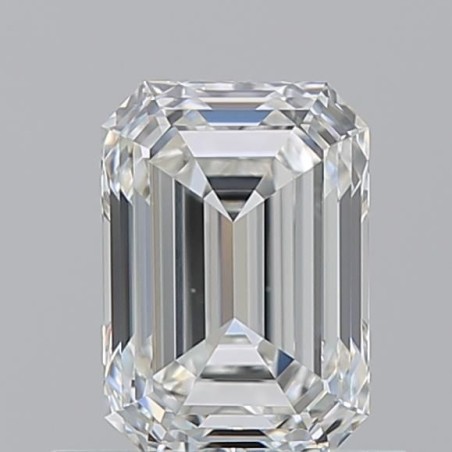 Diament szlif szmaragdowy, 0.8ct, VS1, H, GIA 1539500332
