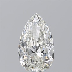 Diament szlif gruszkowy, 0.7ct, VVS2, H, GIA 1535502868