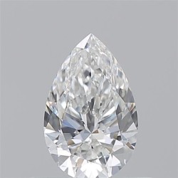 Diament szlif gruszkowy, 0.53ct, VS2, G, GIA 6532536407