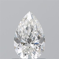Diament szlif gruszkowy, 0.73ct, VVS1, G, GIA 7536536440