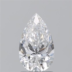 Diament szlif gruszkowy, 1.5ct, SI2, D, GIA 2233745285