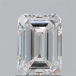 Diament szlif szmaragdowy, 1.5ct, VVS2, H, GIA 6233715657