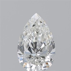 Diament szlif gruszkowy, 0.7ct, VVS1, H, GIA 6531539631