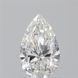 Diament szlif gruszkowy, 0.7ct, VS1, H, GIA 2537616183
