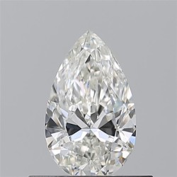 Diament szlif gruszkowy, 0.5ct, VVS1, H, GIA 2536584331
