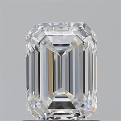 Diament szlif szmaragdowy, 1.08ct, VVS1, G, GIA 6532612144