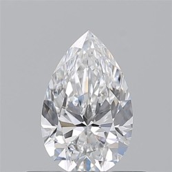 Diament szlif gruszkowy, 0.52ct, VS2, D, GIA 1535625719