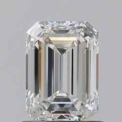 Diament szlif szmaragdowy, 1.08ct, VVS1, H, GIA 7538601144