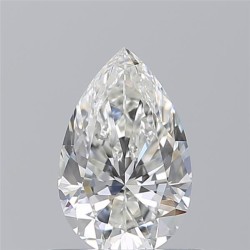 Diament szlif gruszkowy, 0.7ct, VVS2, H, GIA 7538625703