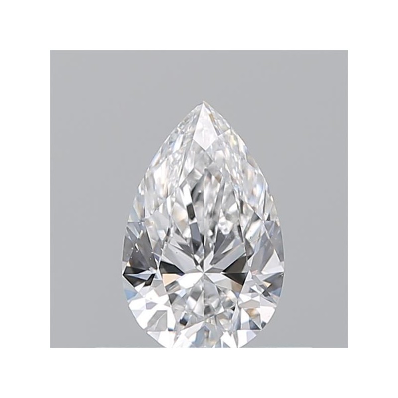 Diament szlif gruszkowy, 0.5ct, SI1, D, GIA 6532635088