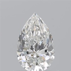 Diament szlif gruszkowy, 0.71ct, VS1, G, GIA 6535649392