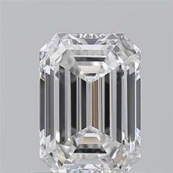 Diament szlif szmaragdowy, 1.08ct, VS1, F, GIA 6531658434
