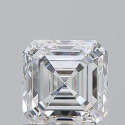 Diament asscher, 1.05ct, VVS1, G, GIA 7536735821