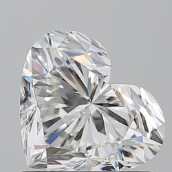 Diament serce, 1.01ct, VVS2, H, GIA 1236735551