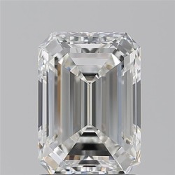 Diament szlif szmaragdowy, 1.7ct, VVS2, H, GIA 2235745914
