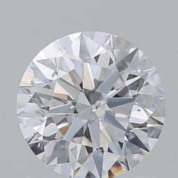 Diament szlif okrągły, 1ct, SI2, E, GIA 6532615698