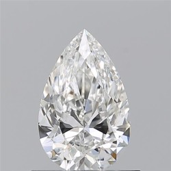Diament szlif gruszkowy, 0.7ct, VS2, G, GIA 6532729199