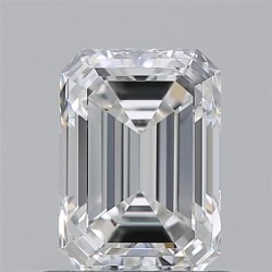 Diament szlif szmaragdowy, 1.01ct, VVS2, G, GIA 7531799629